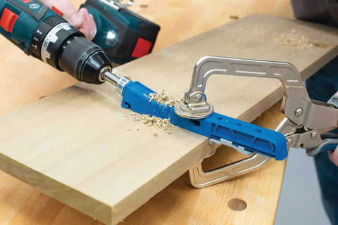 Pocket Hole Jig 310 Small Durable DIY Tool For Tight Spaces Built To Last And Create Rock Solid Joints In Wood demonstration