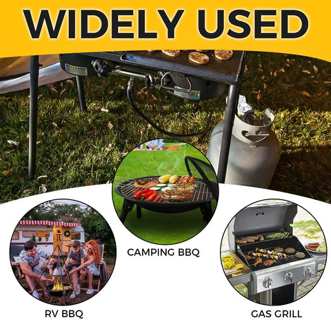 Two Stage Propane Regulator With Three Eighth Inch Female NPT And POL Connector For 100lb Tanks Widely Used in RV BBQ Camping