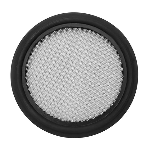 Sanitary tri-clamp gasket, 1.5-inch, EPDM with stainless bonded 60-mesh screen