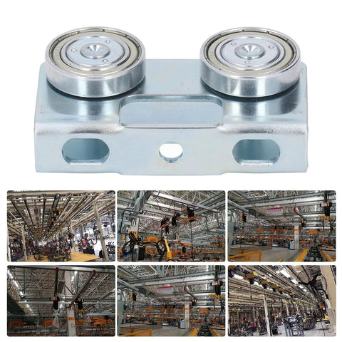 Heavy Duty Sliding Door Trolley With Alloy Steel Bearing For Ultra Smooth Glide And Noiseless Operation Corrosion Resistant