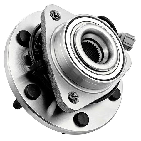 Pair Front Wheel Bearing Hub Assembly For Nissan Pathfinder Armada Titan Infiniti QX56 2004 2005 2006 2007 6 Lugs With ABS