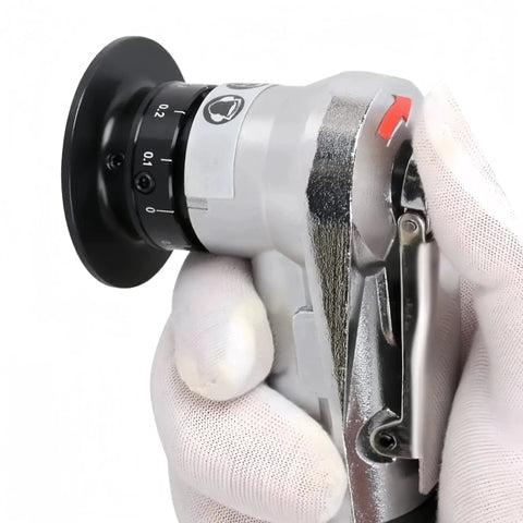 45 Degree Pneumatic Chamfering Tool For Metalworking, Mini Air Tool With 1/4 Inch Inlet, Adjustable Speed Up To 30,000 RPM
