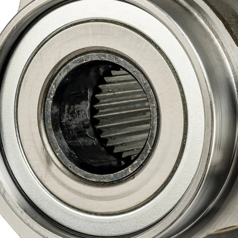 Close-up view of the Two Piece Rear Wheel Hub Bearing Kit For Mazda CX 9 2007 2015 Five Lug Direct Fit Wheel Hub Assembly