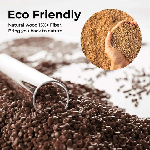 Eco-friendly natural wood fiber for Wood Like 3D Printer Filament Dark Walnut 1.75mm PLA Real Wood Fiber Texture 1KG
