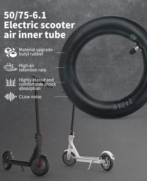 Thicker 8.5x2 Scooter Inner Tube Replacement For 8.5 Inch Wheels Fits Xiaomi M365 Gotrax Gxl V2 And Other Popular Scooters