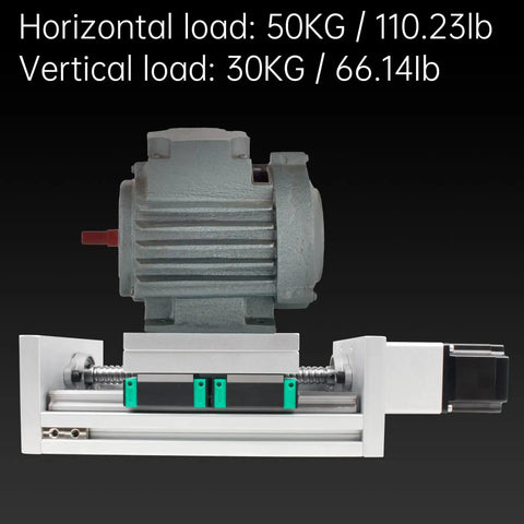 XC150 CNC Linear Stage Motion Actuator XYZ Axis Cross Sliding Table With 1605 Ballscrew And Nema23 Stepper Motor Bracket