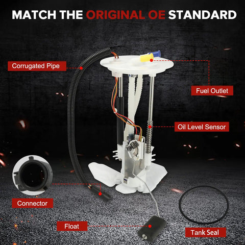 Lincoln Navigator Fuel Pump Module Assembly Sending Unit Replacement For 2003 2004 5.4L V8 Direct Fit Drop In SP2362M PFS-16 PFS-286