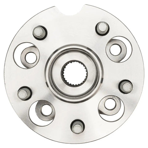 Front view of Drop In AWD Rear Wheel Bearing And Hub Assembly 512284 Fits Toyota Highlander 2004 2013, Lexus RX350 2007 2009.