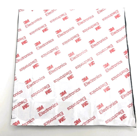 Adhesive back of Three Quarters Inch Wide Pyramid Silicone Rubber Bumper Feet With Adhesive Backed Pads Five Eighth Inch Thick