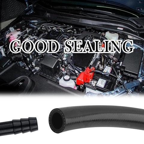 Silicone heater hose, 16mm ID x 24mm OD, 9.84 ft, black coolant hose for automotive water/air transfer; Amazon brand