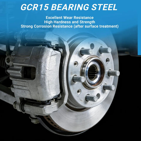 Rear Wheel Bearing Hub Assembly 512217 Compatible With Pontiac Vibe Scion Tc Toyota Celica Corolla Matrix Prius Premium Replacement With High Strength GCr15 Bearing Hub For Durable Performance installed view