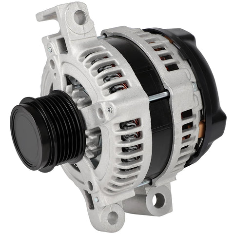 Beefed Up Camaro Alternator Replacement for 2012 to 2015 3.6L V6, 12V 140Amp High Output With Groove Pulley, OE Style Fit