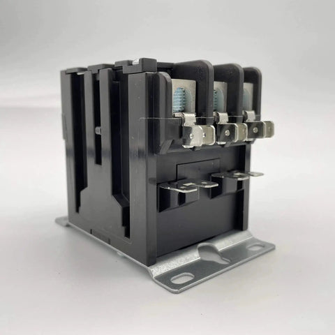 3 Pole 40 Amp 120V Contactor For HVAC Systems, UL Listed DP Contactor, A2L Compliant, side view