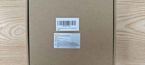 Cardboard packaging box for 3-In-1 Dowel Jig Kit For Precise Doweling And Self Centering Alignment, showing label and barcode.