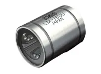 Single LME12UU Roller Guide Bearing, Standard LME Metric Series, Double-Sealed High Carbon Steel Ball Bearing, 12 mm Shaft