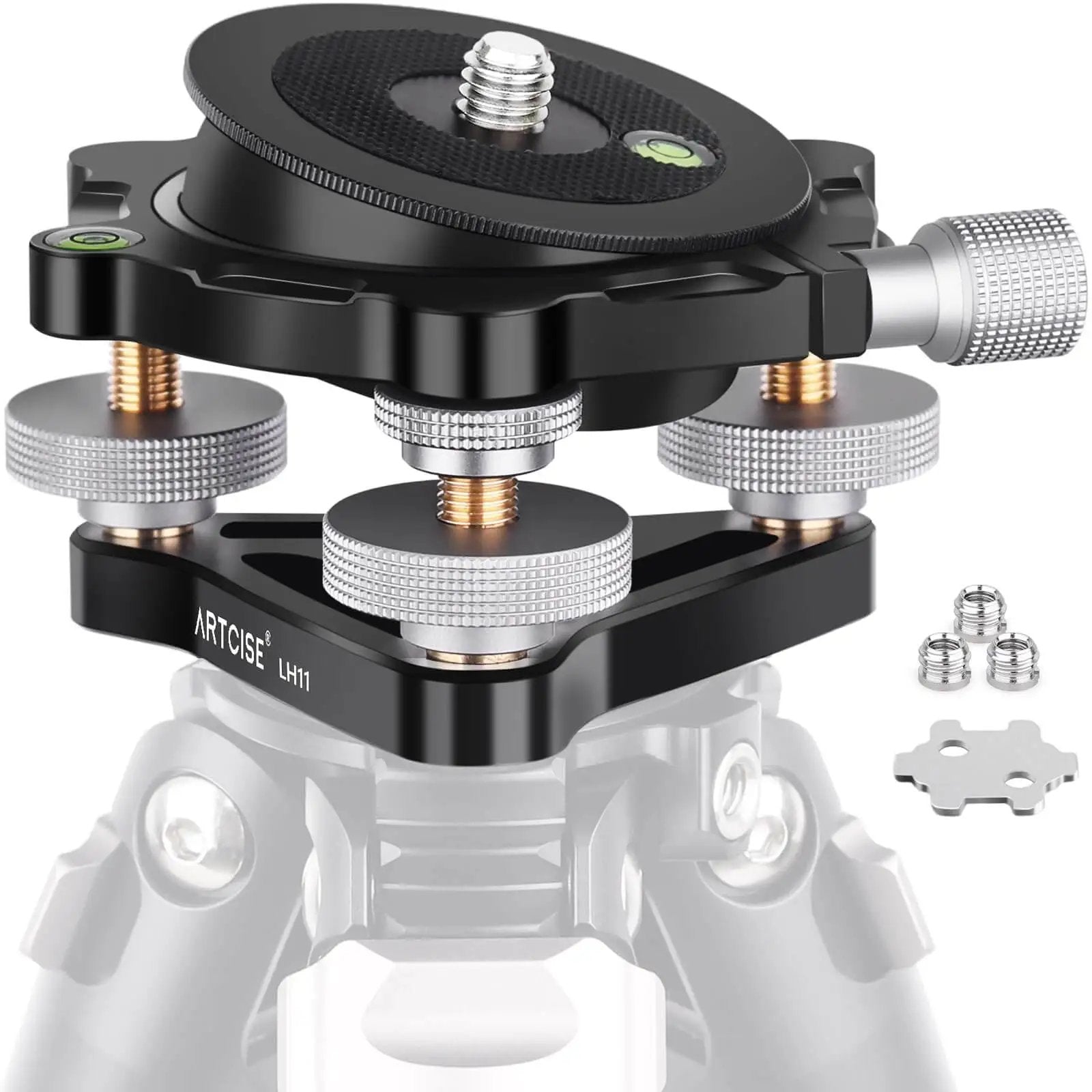 Square Camera Level Effortlessly level a camera on uneven ground with this...