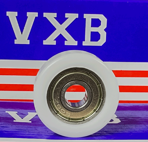 Plastic Bearing POM3x12x3ZZ White Bearing
