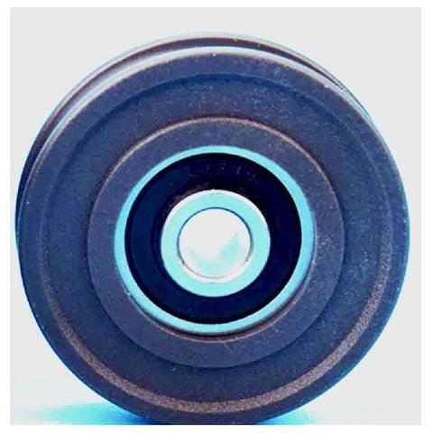 8mm Bore Bearing - 45mm Steel Wire Rope Cable Track Pulley 8x45x11.5mm
