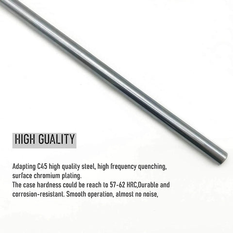 46447 Motion Rods chrome plated linear motion rods for CNC & 3D prin...