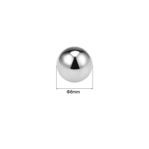 8mm Chrome Steel Precision Balls 20 Pack For Ball Bearings Keychains And DIY Projects G10 Grade AISI 52100 High Hardness Polished Smooth