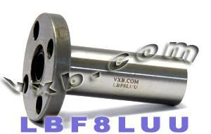 8mm Round Flanged Long Bushing Linear Motion LBF8LUU