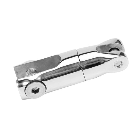 Close-up of Dioche 8mm stainless steel swivel anchor connector for 6-8mm chain marine hardware