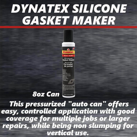 Low-Volatile RTV Silicone Gasket Maker For Automotive, Instant Leak-Proof Sealant, Resists Oil, 8 oz can image