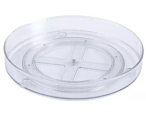 9" Inch Acrylic Plastic Lazy Susan Turntable Organizer - VXB Ball Bearings