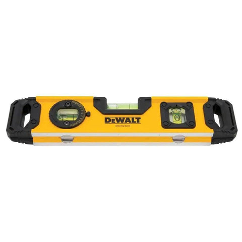 9 Inch Extruded Torpedo Level With Durable Rigid Body And Precise Vial For Fast Layout Checks, front view