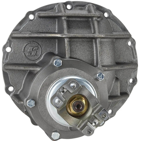 9 Inch Helical Gear Posi 3rd Member Assembly With 3.50 Ratio And 31 Spline Axles, Nodular Iron Case close-up view