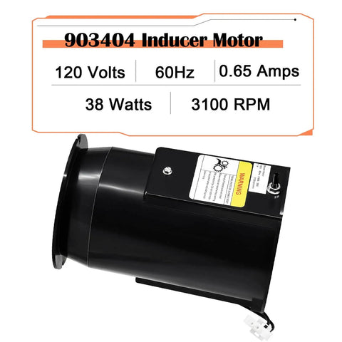 Universal Heavy Duty Draft Inducer Motor For Furnaces Replacement Part Compatible With Nortek Nordyne Intertherm Miller Gibson Packard Brands And M1 Series Units 903404 65404 621787 SM3404