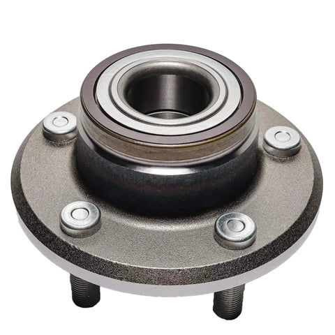 Front Wheel Hub And Bearing Kit For RWD Chrysler 300 Dodge Charger Challenger Magnum Includes 2 Front Hub Assemblies And 2 Outer Tie Rod Ends 4 Piece Replacement Set 5 Bolts