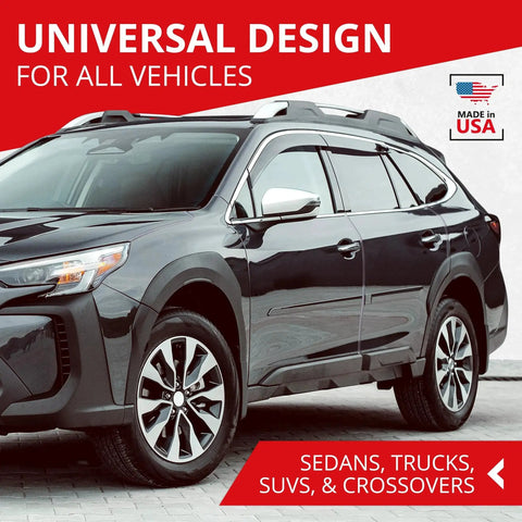 Side view of SUV displaying Universal Car Door Edge Protector Trim for Scratch Prevention and DIY Install