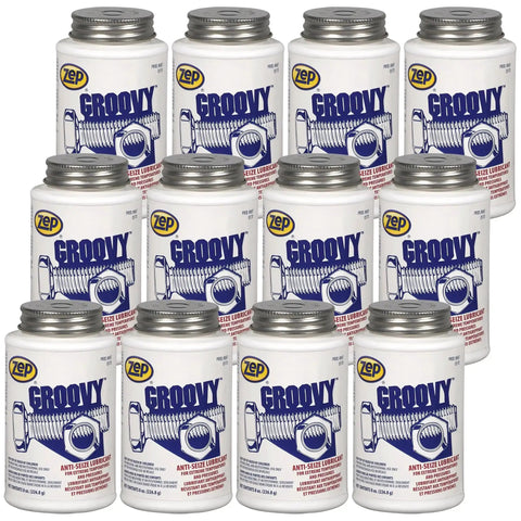 Heavy Duty Anti Seize Lubricant 8 Oz Case Of 12 Keeps Bolts From Seizing Under Heat And Rust With Long Lasting Adhesion