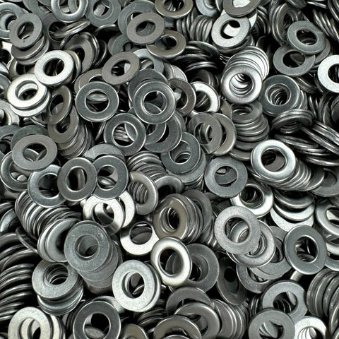 Flat washers, stainless steel (304), 5/16 in ID x 3/4 in OD, 100 pcs