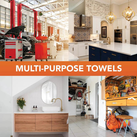 Heavy Duty 100 Percent Cotton Terry Cloth Rags Bulk Pack Of 7500 for kitchen, auto shop, garage; multi-purpose use.