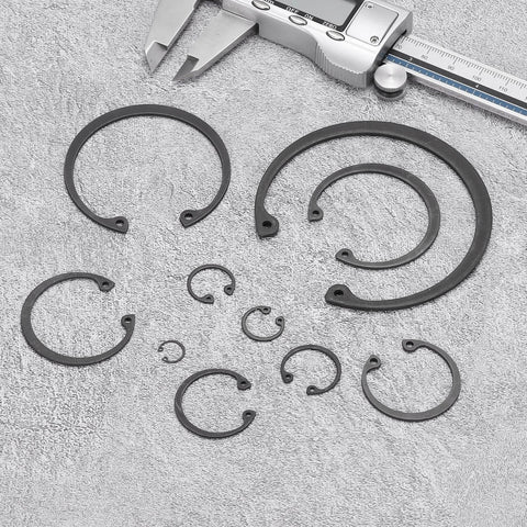 Built To Last Heavy Duty 1 Inch Internal Retaining Ring Circlip Set Of 20 For Grooved Shafts And Studs 65Mn Spring Steel
