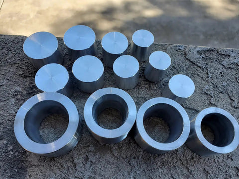 Coin Ring Punch And Spacer Set For Jewelry Making Tools With Self Centering Punch Hole Punch Coin Ring Die Wraps And Nine Push Rods