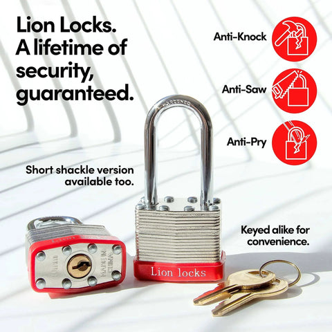 Keyed Alike 12 Pack Padlocks With 2 Inch Shackle 24 Keys Included Outdoor And Indoor Use Hardened Steel Case Pick Resistant Brass Pin Cylinder for security