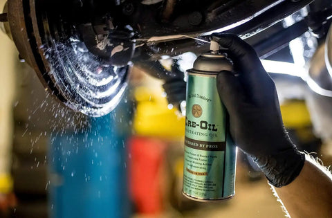 Low Viscosity Penetrating Oil For Rusted Bolts And Fittings With Fast Wicking Action And Residual Lubrication Bolt Loosener Spray 11 Oz.