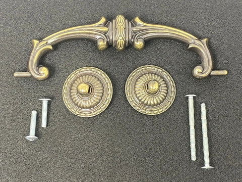 Antique English Bail Pull For Cabinets And Dressers, 7-1/4 Inch Overall Length, 1-1/4 Inch Projection, Zinc Alloy Hardware