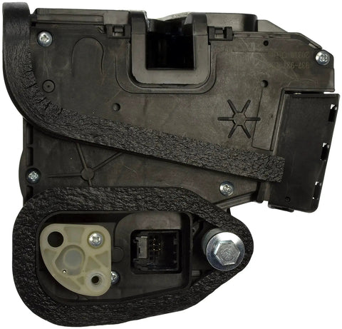 Rear Passenger Side Door Lock Actuator Motor Replacement For Select Models shown from side angle, highlighting plug-and-play design