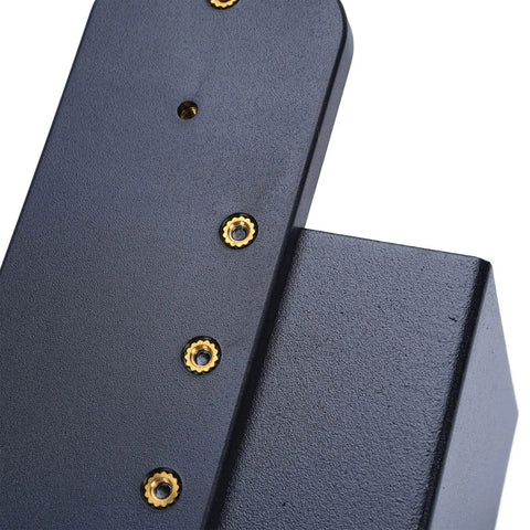 Anti-Theft Doorbell Mounting Bracket Kit For Video Doorbell Installation And Office Entryway Security, close-up of metal bracket