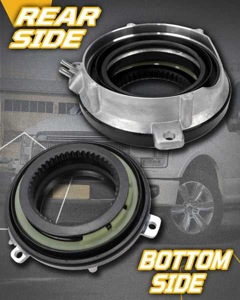 2 Pack Auto Locking Hub Actuator For 4x4 4WD Ford F150 Expedition And Lincoln Navigator 2016 2017 2018 2019 2020 HL1Z 3C247 A Replacement OEM Style Compatible showing rear and bottom views
