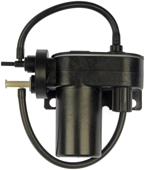 Vacuum pump Dorman 904-214 for select Dodge/Ford vehicles, black plastic with hose fittings