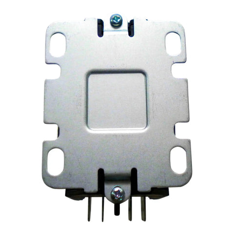 1 Pole 40 Amp Heavy Duty AC Contactor With 24V Coil UL Listed Enclosed Contacts front view