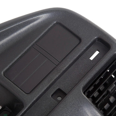 Close-up of Dash Cover Panel Bezel for 1992 to 1997 Ford F150 F250 F350 Bronco Gas Engines, showing detail and finish.