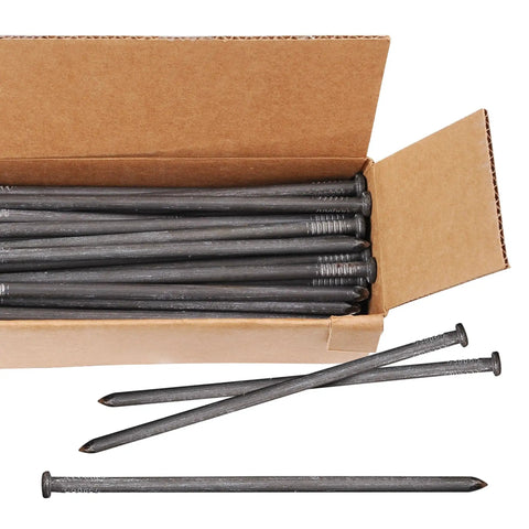 10 Inch Steel Landscape Anchoring Spikes 45 Pack For Edging And Pavers The Go To Heavy Duty Ground Stakes in open box