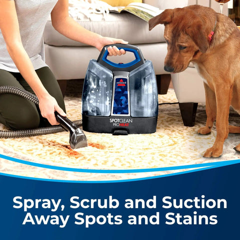 Bissell 3 inch Tough Stain Tool for carpet/upholstery cleaners, OEM part 3261, with SpotClean ProHeat