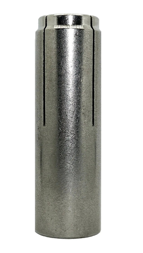 Drop In Concrete Anchor One Half Inch Inside Diameter One Half Inch Thirteen Thread Zinc Plated With Setting Tool Flush Mount For Solid Concrete Indoor Use Ideal For Dry Indoor Applications Carbon Steel Fifty Per Box close-up view
